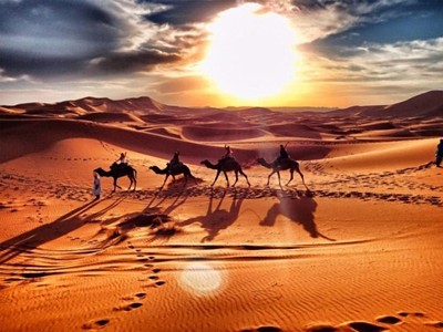 Setkání s pouští v Maroku